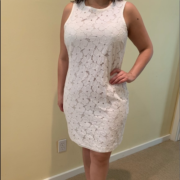 Banana Republic White lace dress - Picture 2 of 5